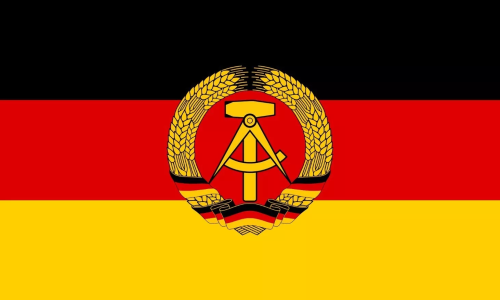 Fahne Flagge DDR Deutschland 90x150 mit Ösen Fanartikel Deko Neu